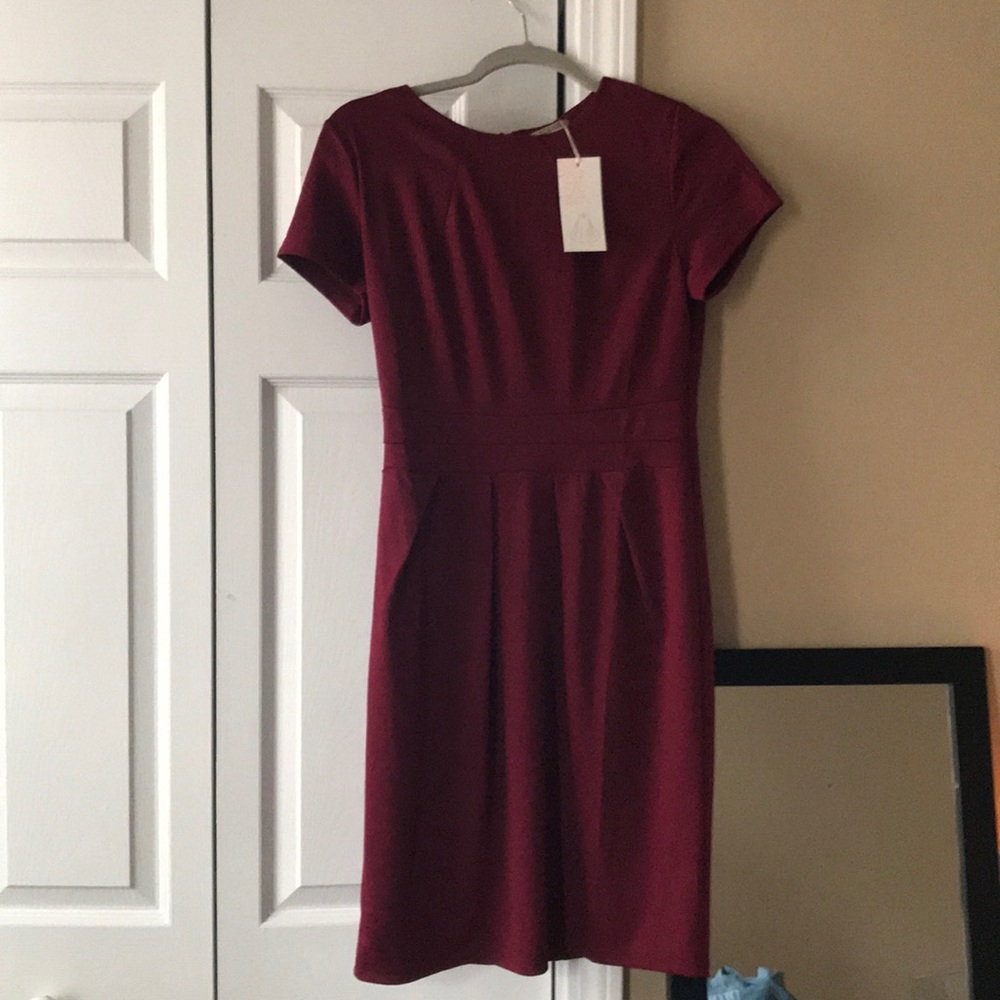 Maroon Cocktail Dress